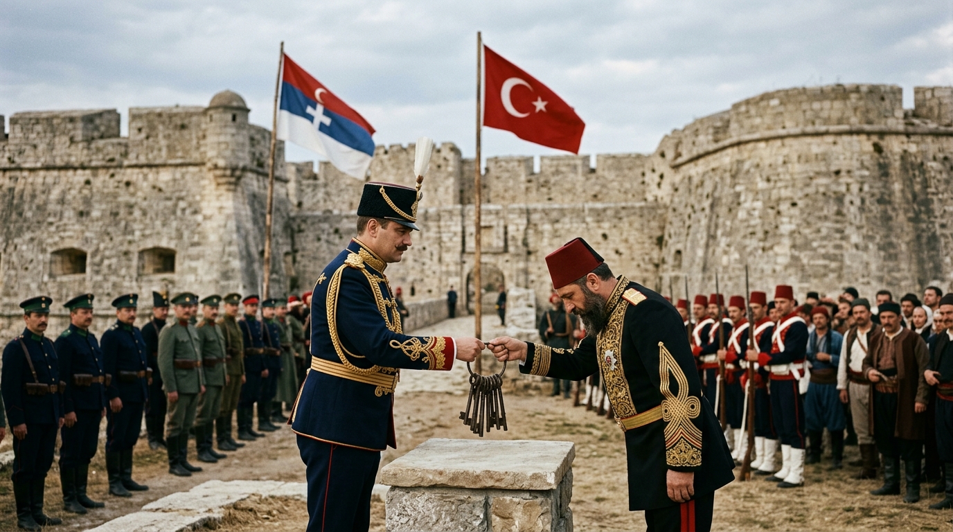 Diplomatski uspeh kneza Mihaila Obrenovića i mirna predaja srpskih gradova 1867. godine